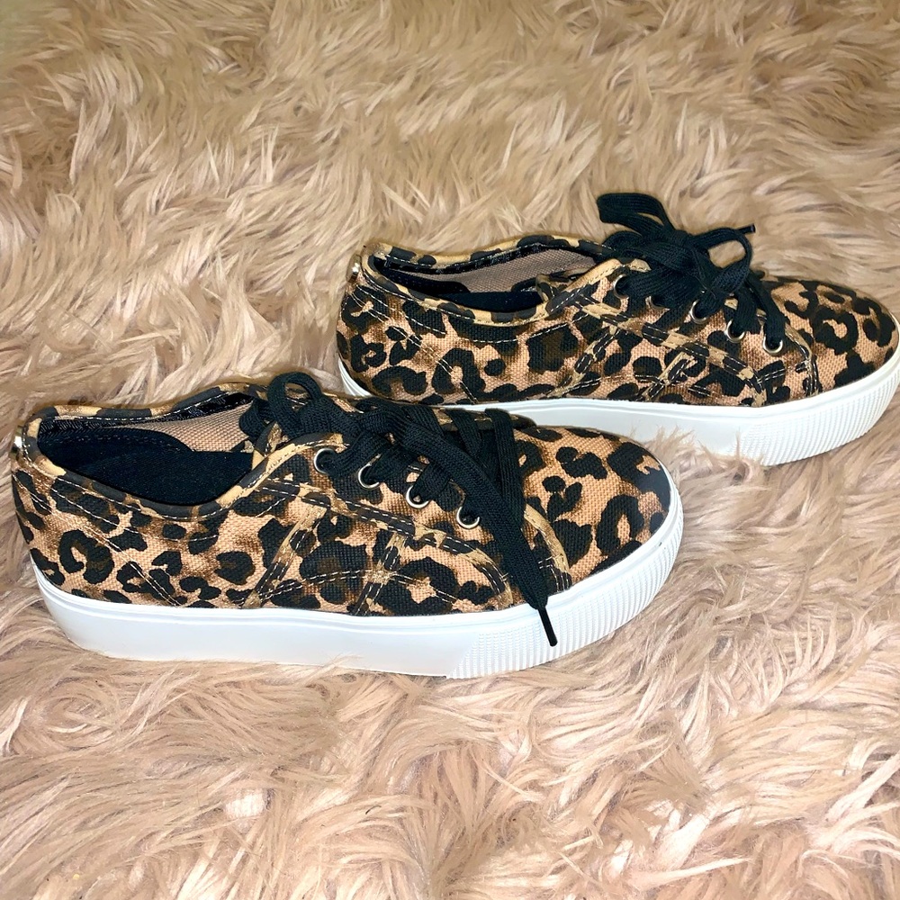 Steve Madden cheetah sneakers